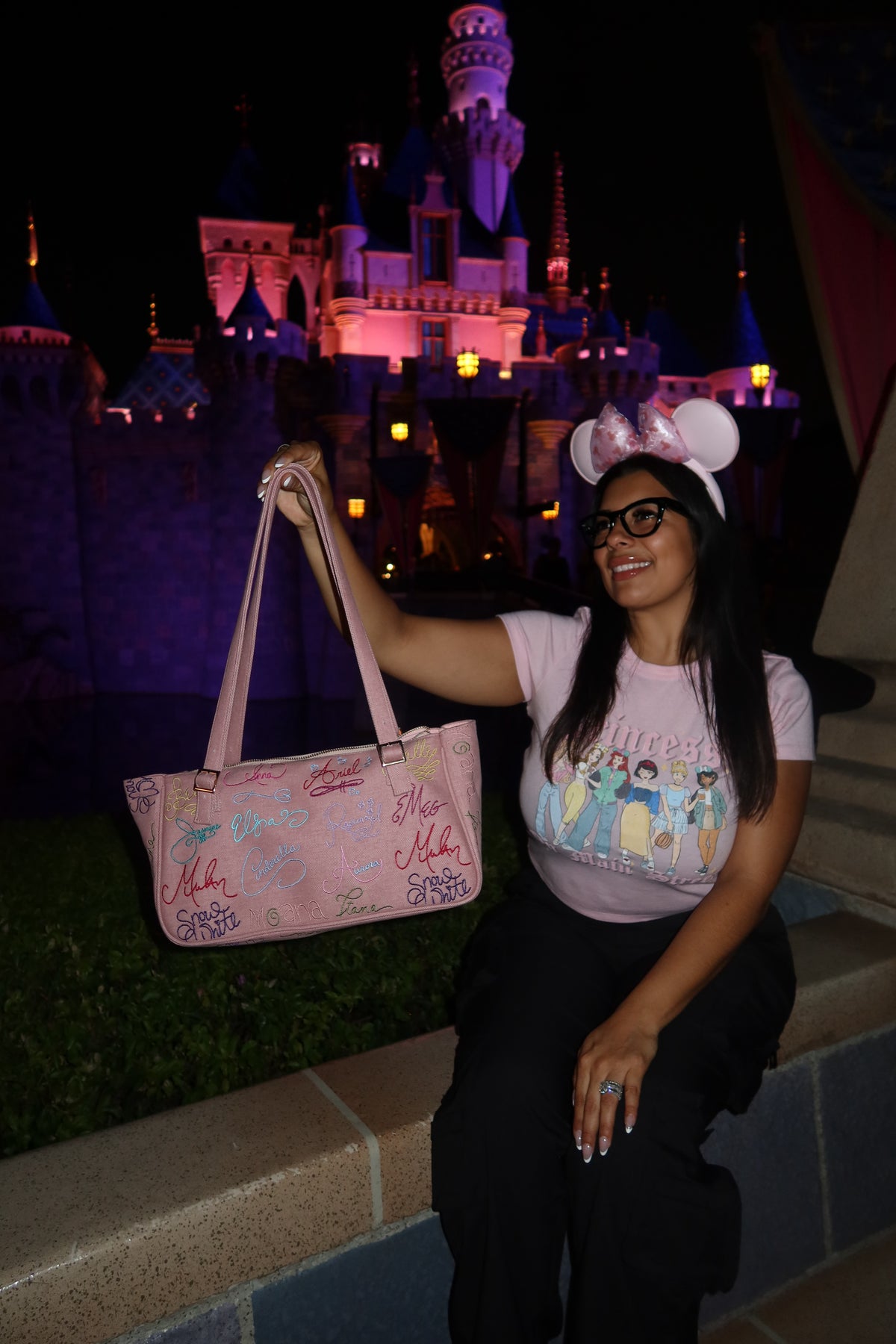 Signature Pink Jean Purse