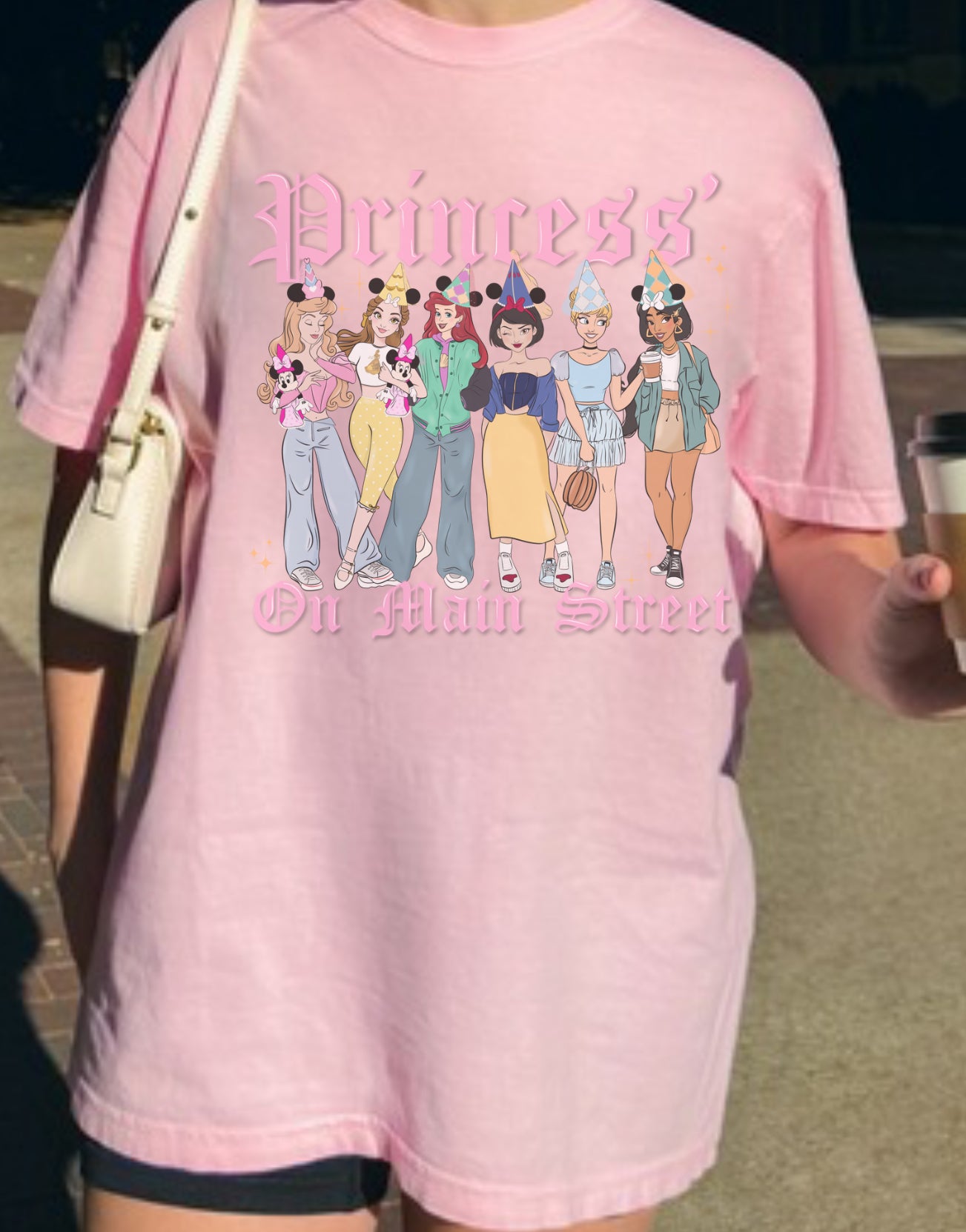 Princess with Cone Unisex T-SHIRT (YOUTH-ADULT)  *2-3 WEEK TURN AROUND TIME*