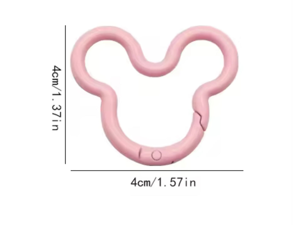 x2-Mouse Shape Metal Hook