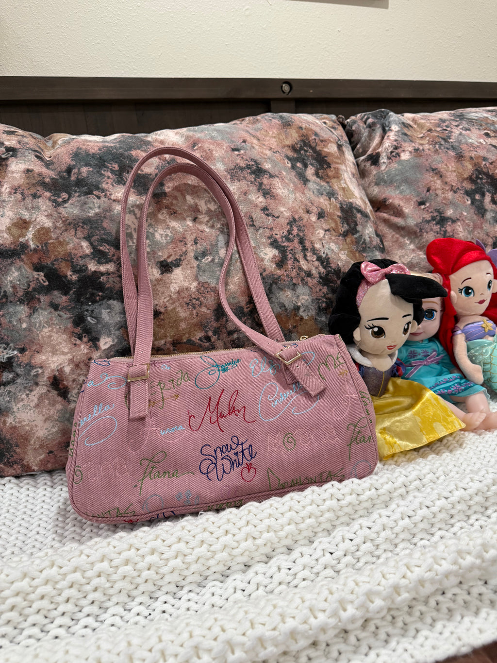 Signiture Pink Jean Purse •ETA END OF AUGUST•