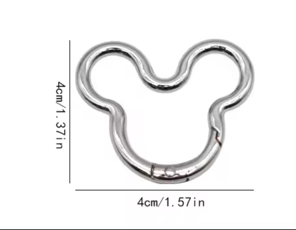 x2-Mouse Shape Metal Hook