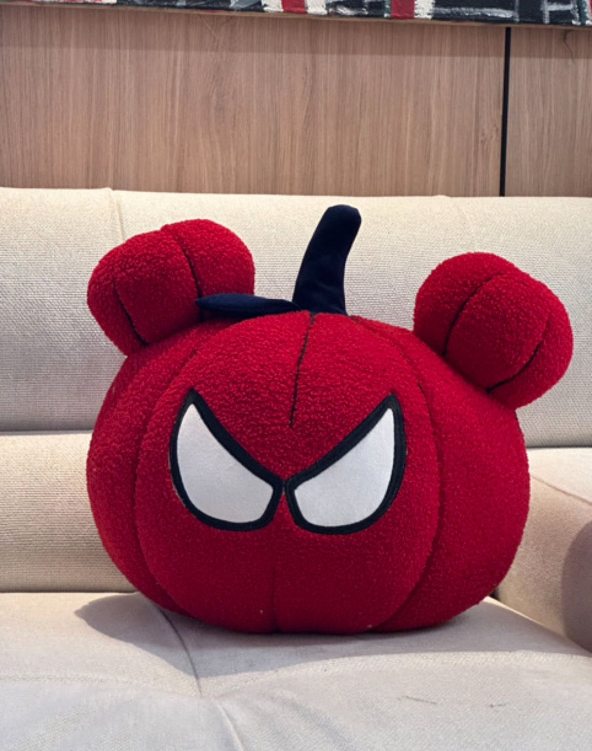 Pumpkin Spider Pillow