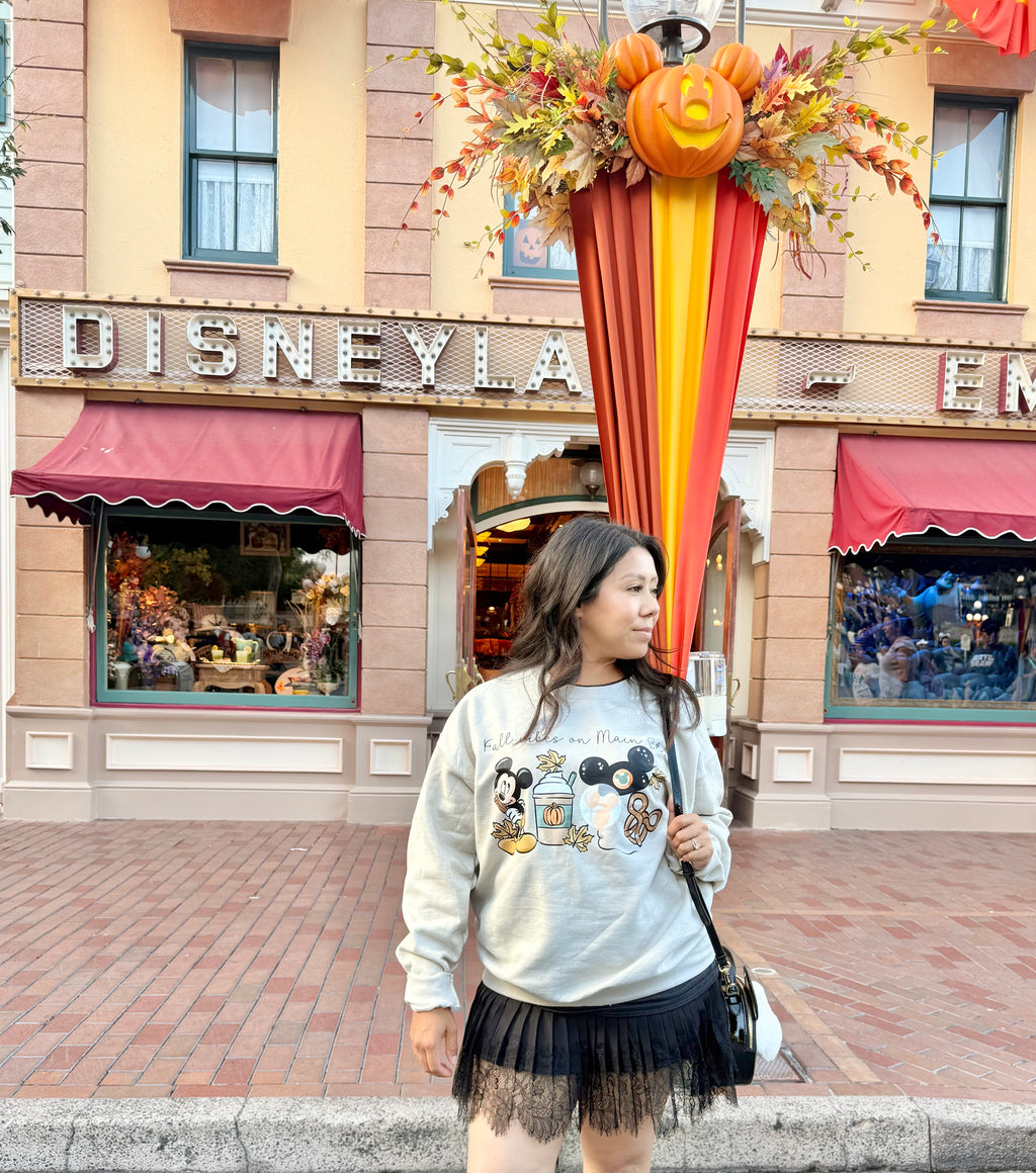Fall Bear (Adult) Sweater Crewneck *MADE TO ORDER* *2-3 WEEK TURN AROUND TIME*