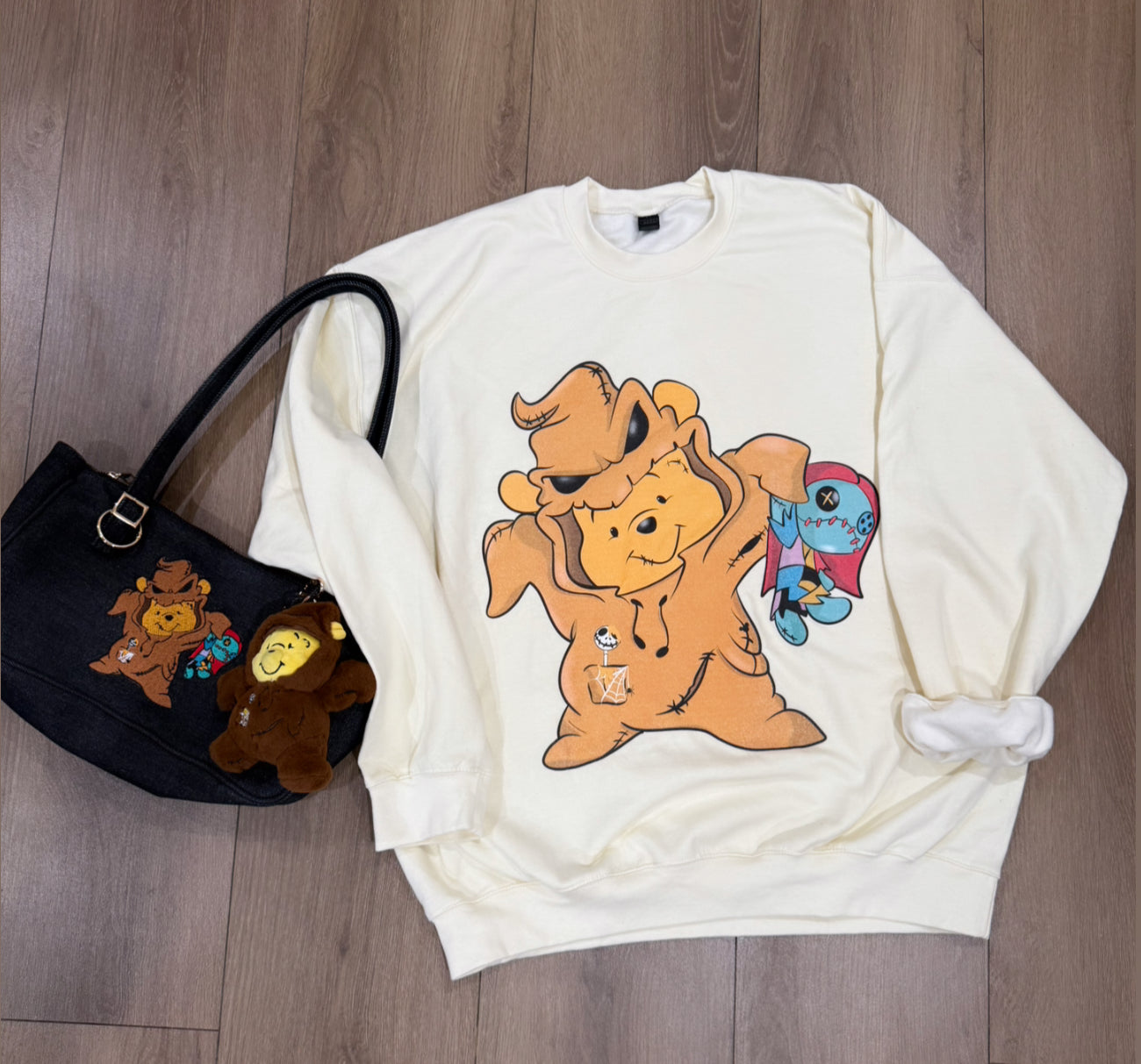 Brown Monster (Adult) Sweater Crewneck *2-3 WEEK TURN AROUND TIME*