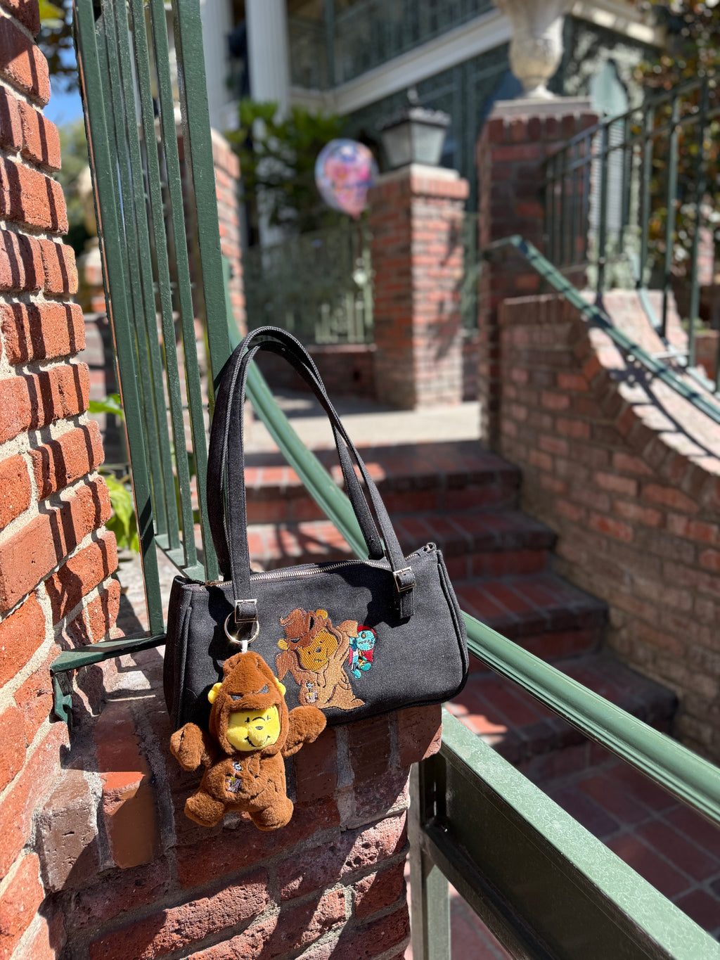 Halloween Bear Black Jean Purse •ETA END OF AUGUST•