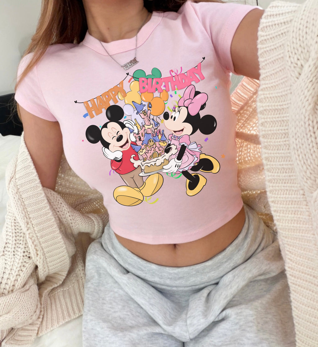 Birthday Friends (Woman Baby Tee) *2-3 weeks pre-order**MADE TO ORDER*