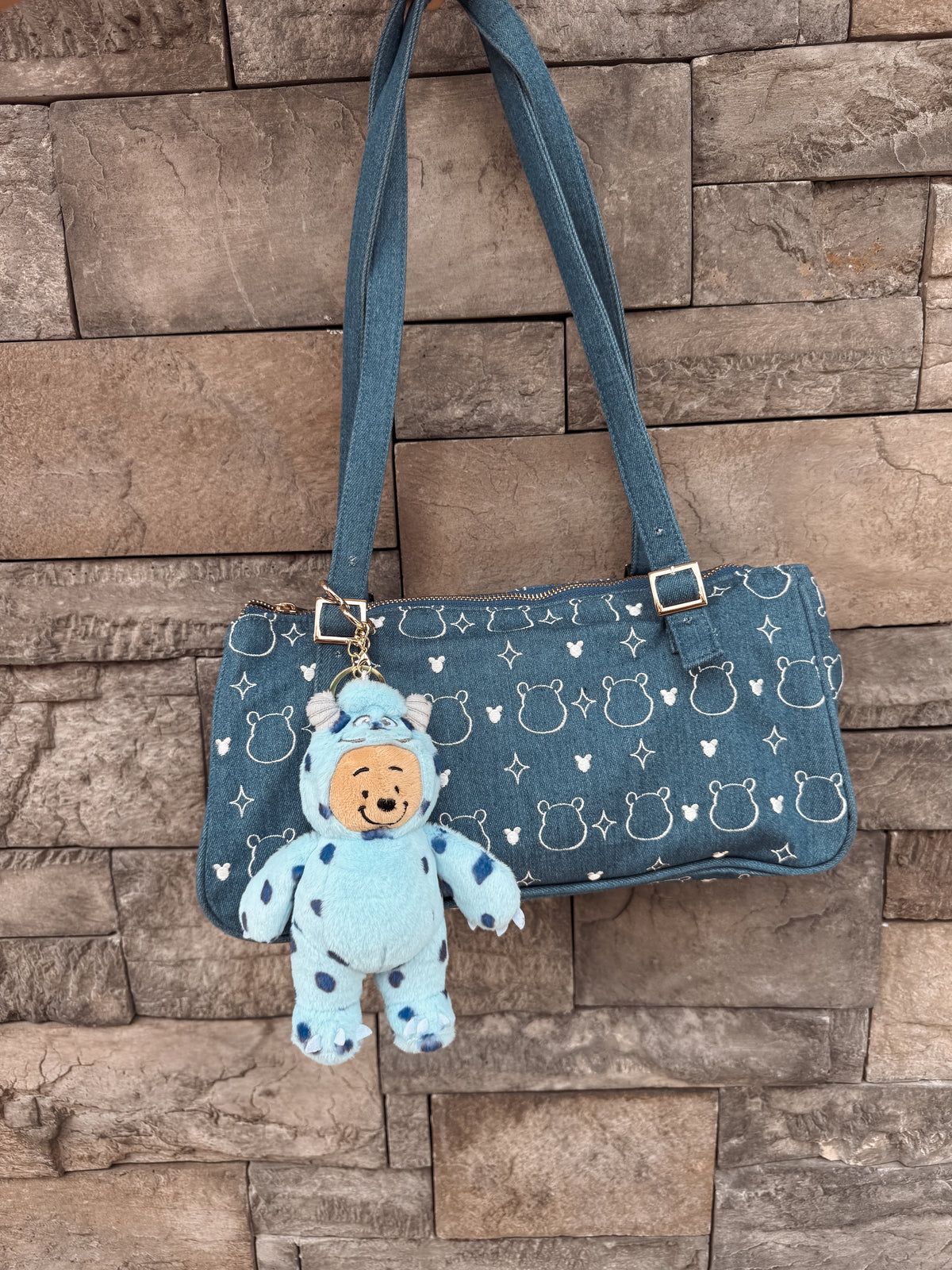 Jean Embroidery Purse