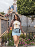 West Coast Bear Woman Baby Tee *MADE TO ORDER* *2-3 WEEK TURN AROUND TIME*