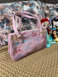 Signiture Pink Jean Purse