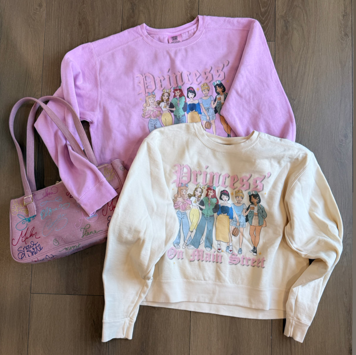 Princess Woman's Mid Length Crewneck Sweatshirt
