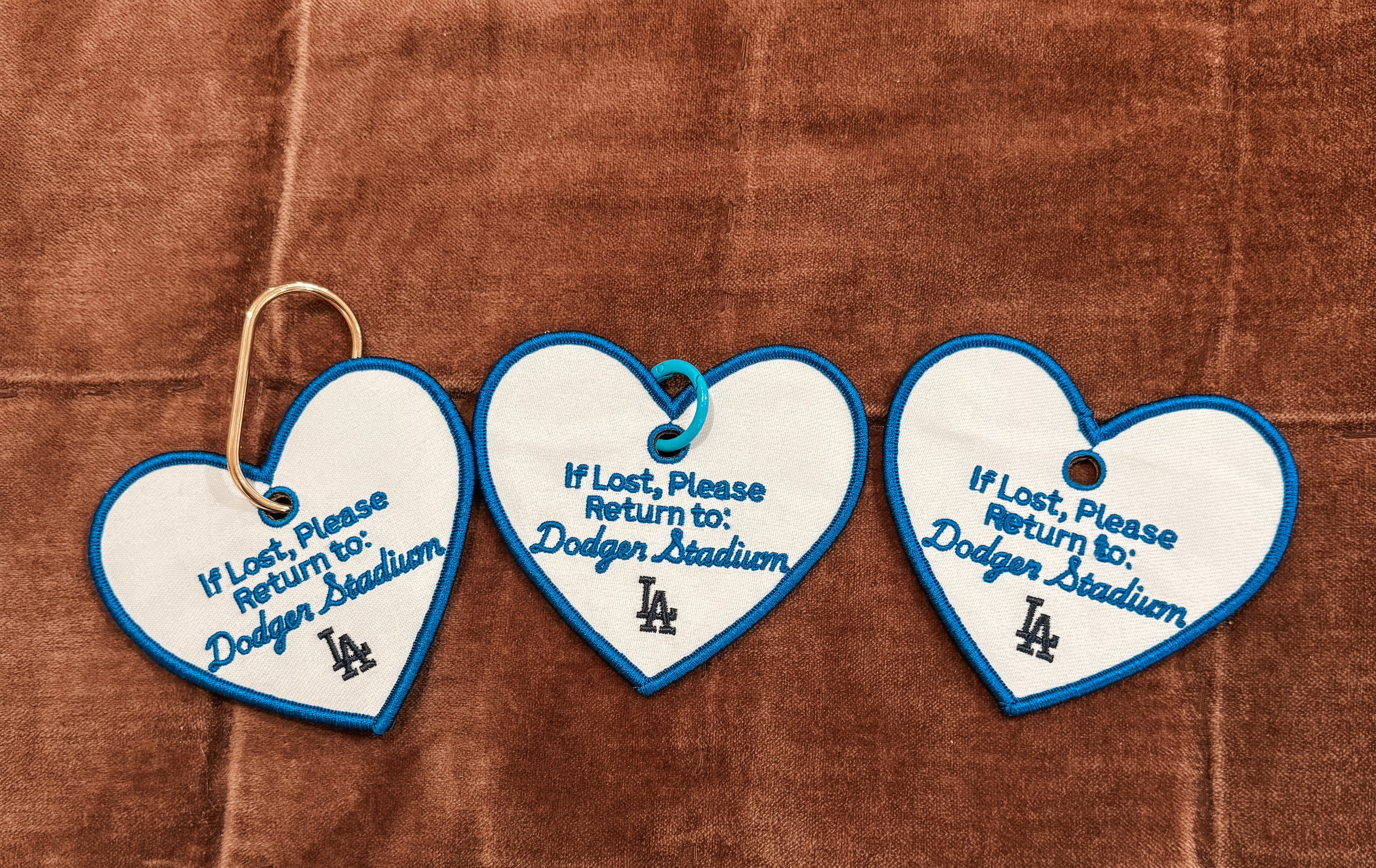 If Lost Please Return Patch Keychain RTS